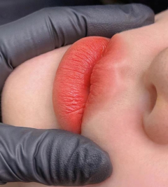 微针植眉作品示例 - 自然效果