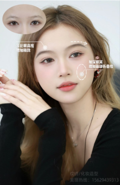 微针植眉作品示例 - 个性化眉形