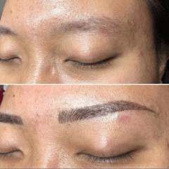 绣眉作品示例 - 自然眉形设计