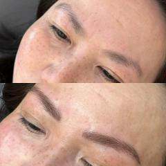 绣眉作品示例 - 艺术眉形