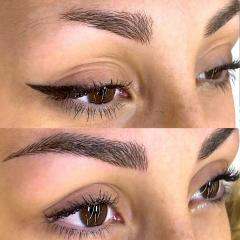 绣眉作品示例 - 自然效果